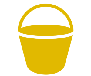 yellow bucket